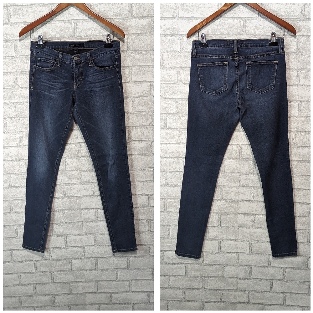 Flying Monkey Platinum Dark Wash Skinny Jean Jegging Size 27